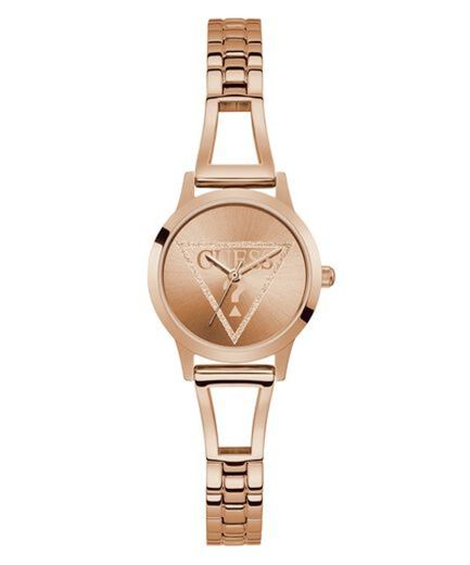 Rose Gold Tone Case Rose Gold Tone Stainless Steel Watch