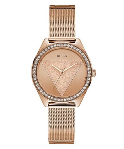 Rose Gold Tone Case Rose Gold Tone Stainless Steel/Mesh Watch