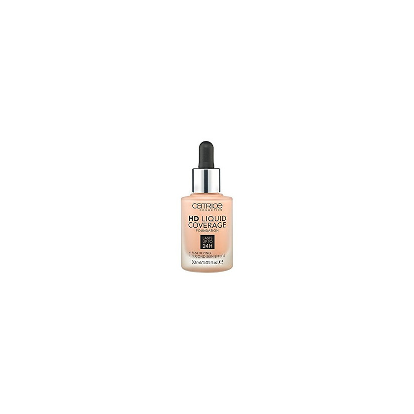 Beauty Catrice base de maquillaje hd liquid coverage 020 rose beige 30 ml.