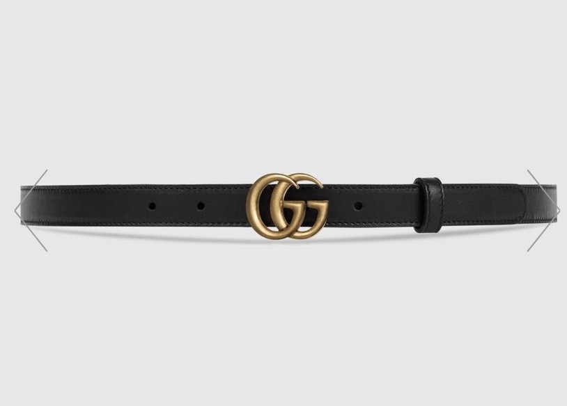 Fashion Gucci leather belt