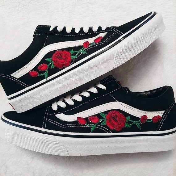 Moda Vans Old Skool Rose