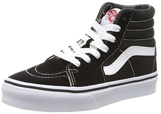 Vans K Sk8-Hi - Zapatillas Altas Infantiles, Color Negro