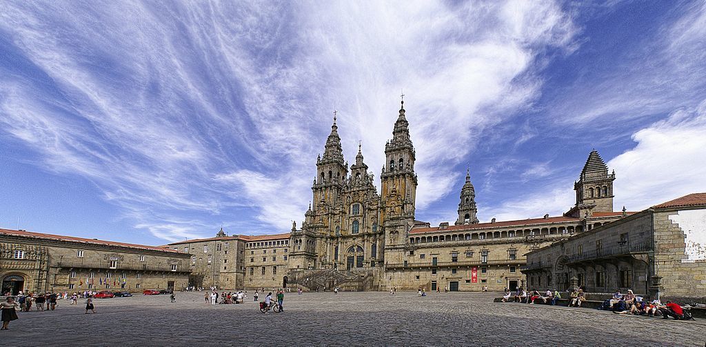 Place Santiago Compostela/ Espanha