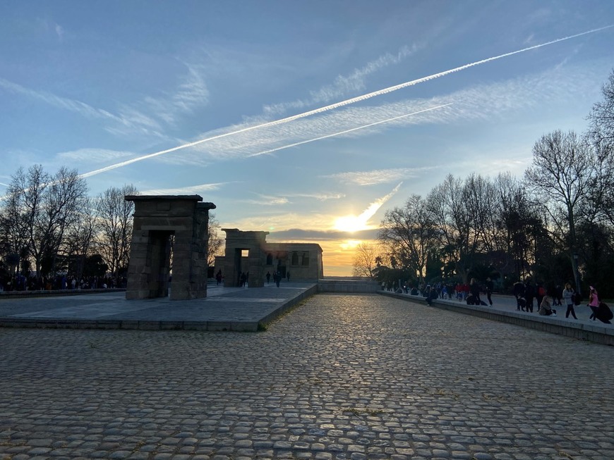 Lugar Templo de Debod