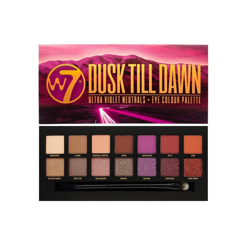 Product Paletas de sombras W7