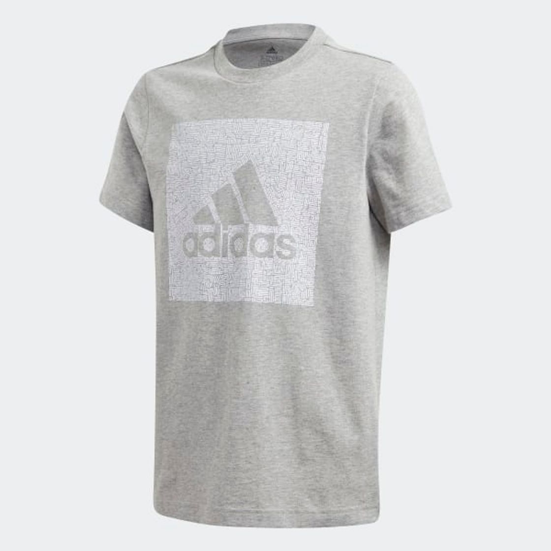 Fashion adidas Most Haves Badge of Sports TS M Camiseta, Hombre, Gris
