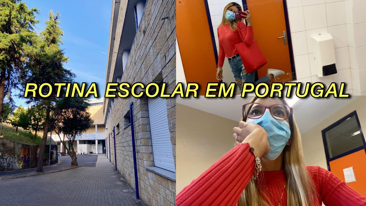 Moda VLOG || ROTINA ESCOLAR REALZONA EM PORTUGAL - YouTube