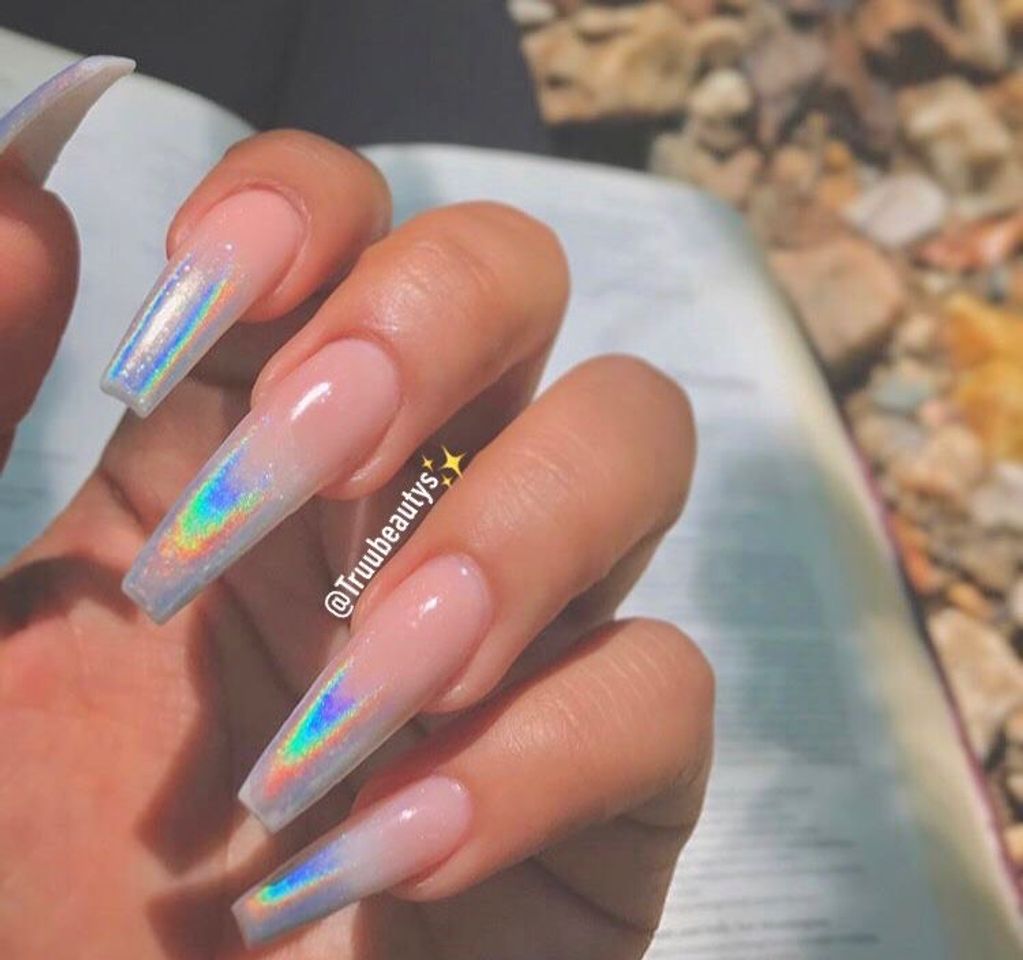 Fashion unhas holográficas✨