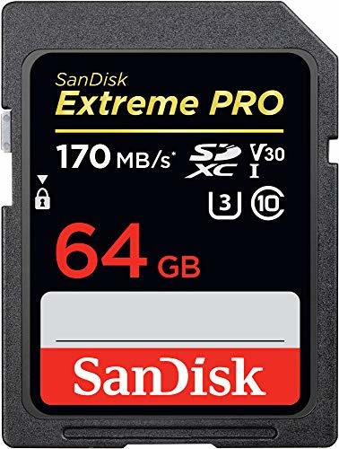 SanDisk Extreme PRO - Tarjeta de Memoria SDXC de 64 GB