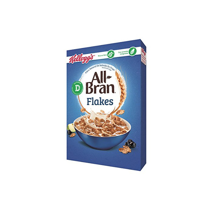 Producto Kellogg's Cereales All Bran Flakes - 2 Paquetes de 500 gr -