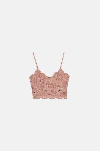 Top renda Zara