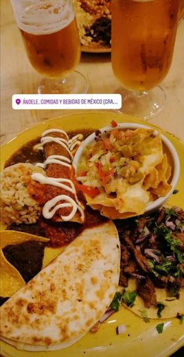 Restaurante Mexicano - Ándele, Comidas y Bebidas de México.