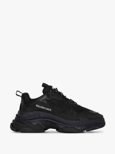 Product Balenciaga
Black Triple S Leather Low Top Sneakers