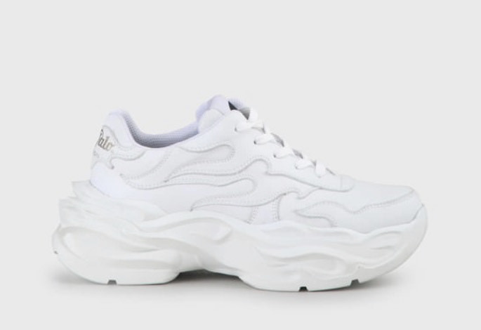 Social EYZA SNEAKER LEATHER WHITE