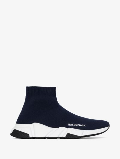 Product Navy Blue Speed Sock Sneakers