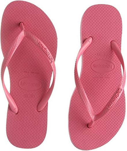 Havaianas Slim Flatform, Chanclas para Mujer, Rosa