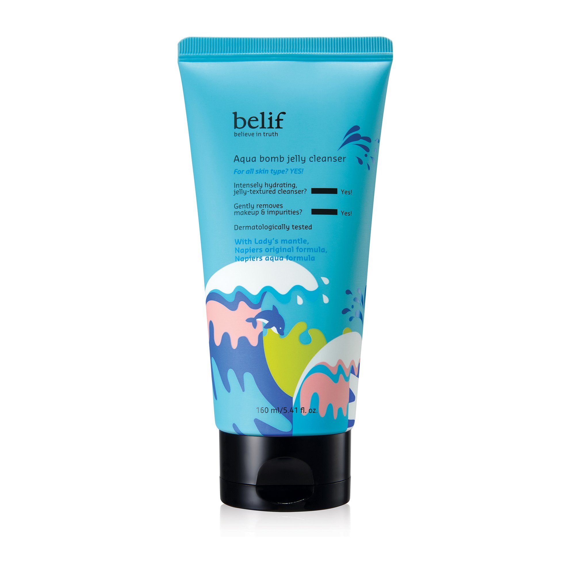 Fashion Belif Aqua Bomb Jelly Cleanser