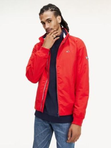 ESSENTIAL FLAG PATCH BOMBER JACKET