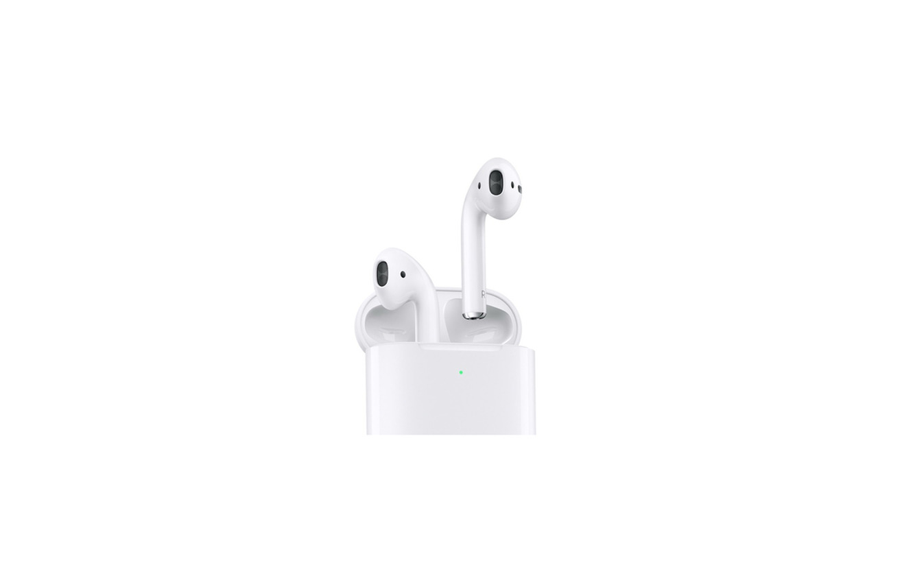 Electrónica Apple AirPods con estuche de carga inalámbrica