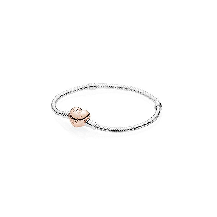 Moda Pandora Pulsera charm Mujer plata