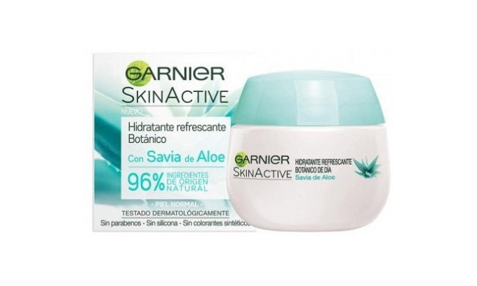 Belleza Garnier Skin Active Crema Hidratante Refrescante con Savia de Aloe