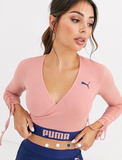 Puma top in pink