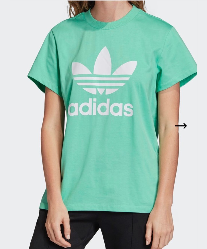 Products adidas Boyfriend Trefoil Tee - Green