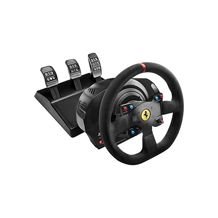 Social Thrustmaster T300 Ferrari Integral Alcantara Edition - Volante para PS4/PS3/PC