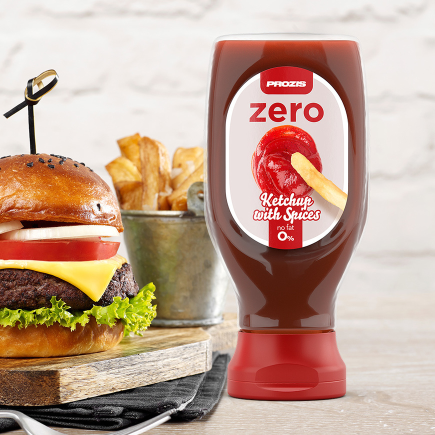 Social Prozis Zero Ketchup with Spices 