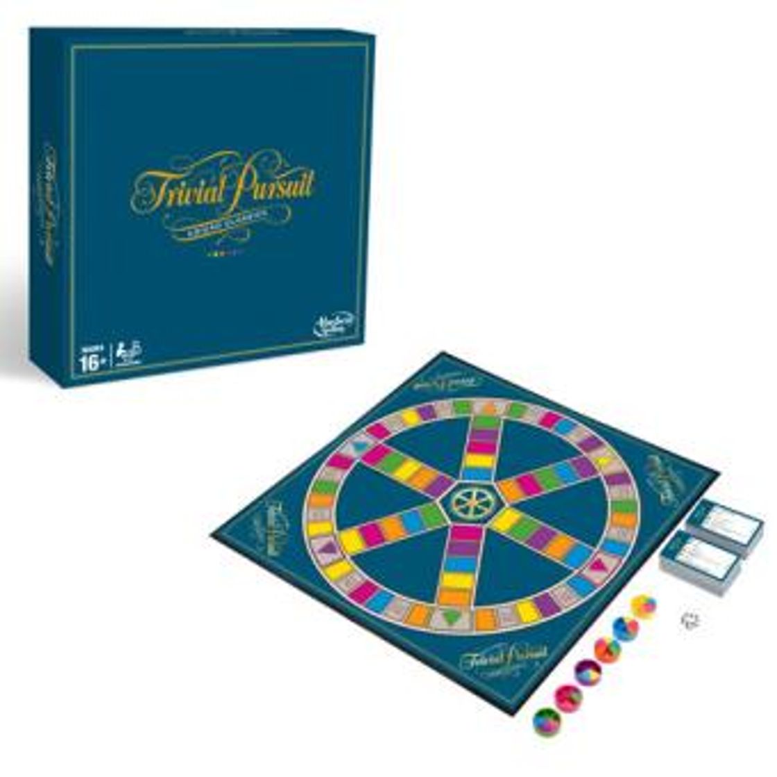 Fashion Trivial Pursuit Clássico - Hasbro - Jogo de Tabuleiro 