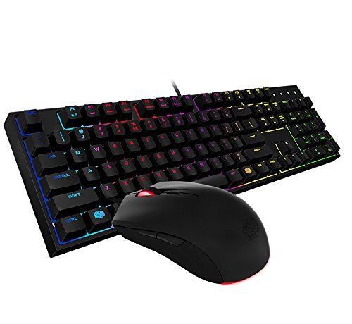 Electrónica Pack Clavier/Souris Filaire Cooler Master Masterkey Lite L Combo