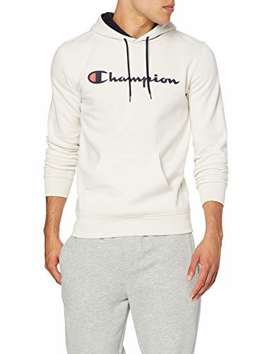 Fashion Champion Classic Logo para Hombre Sudadera, Marfil