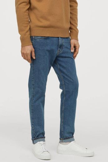 Slim Straight Selvedge Jeans