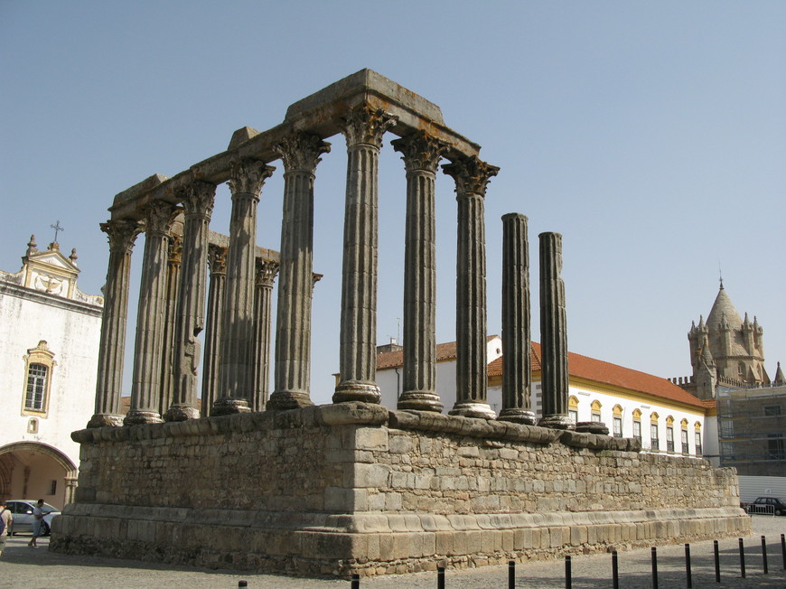 Lugar Templo romano de Évora