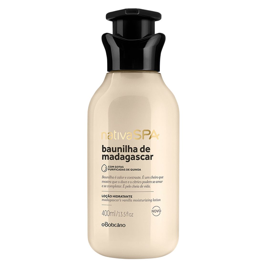 Moda Nativa SPA Loção Hidratante Baunilha e Madagascar 400ml - O ...