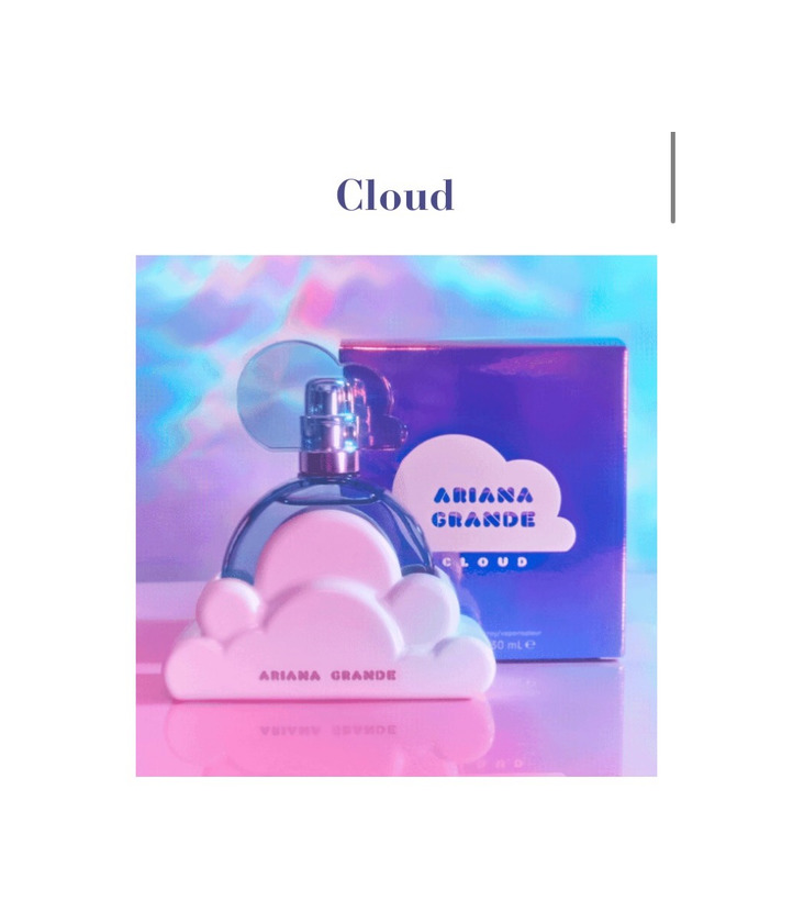 Product Perfume cloud