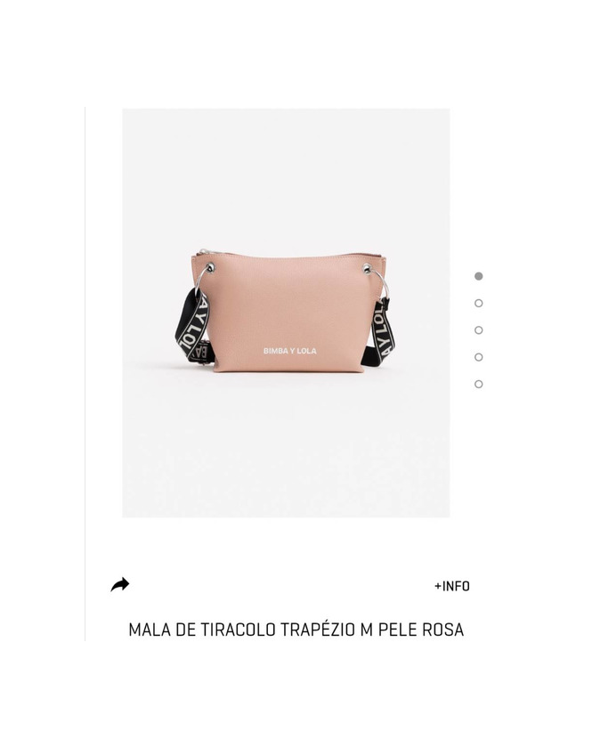 Product Mala de pele Rosa Bimba y Lola