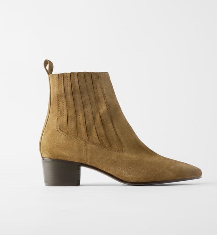 Moda Botins castanhos @ Zara