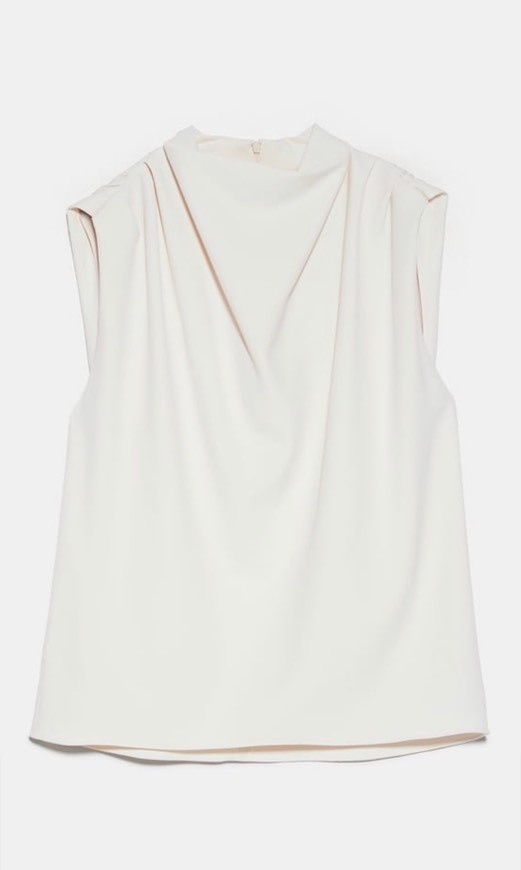 Moda Blusa com Pregas @ Zara