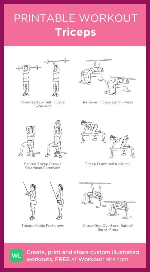 Moda Treino de triceps