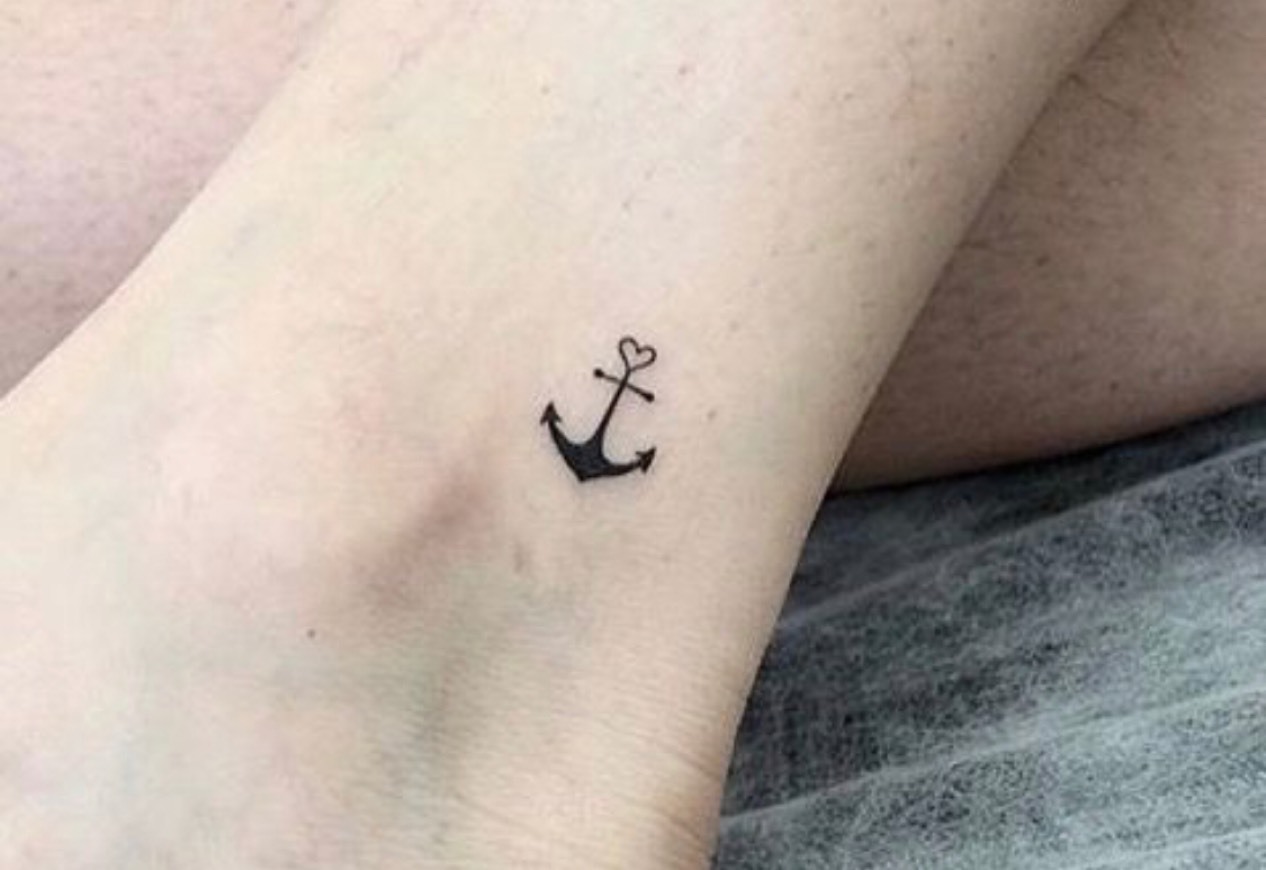 Social Tatuagem âncora 