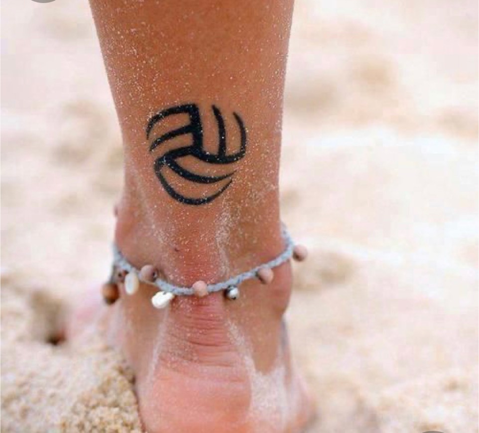 Social Tatuagem bola de Volei