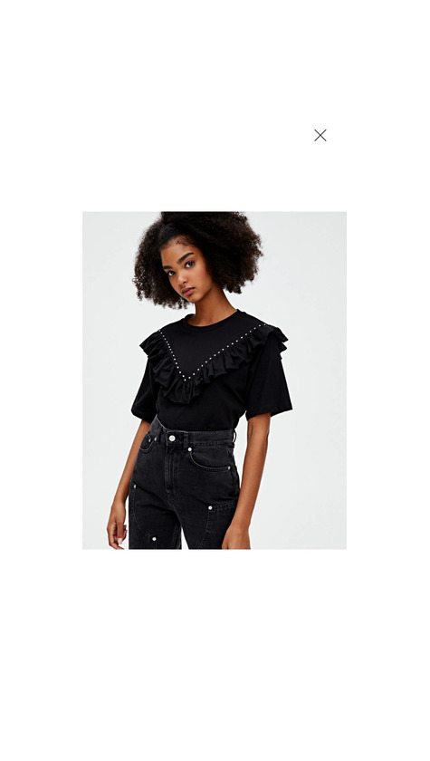 T-shirt Preta
