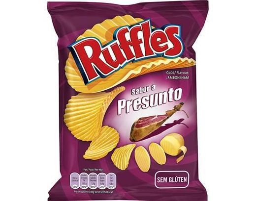 Batatas Fritas Ruffles Presunto 