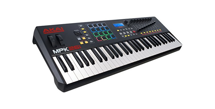 Electronics Akai Professional MPK261 - Teclado Controlador Midi USB de 61 Teclas Semi-contrapesadas