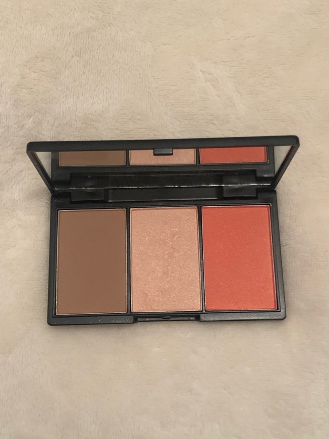 Beauty Maquillaje Elegante Cara Contorno y Blush Palette forma 20g Luz, Paquete 1er