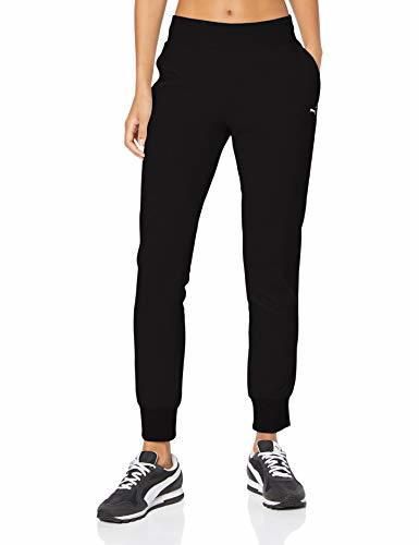 PUMA ESS Sweat TR cl Pants, Mujer, Negro