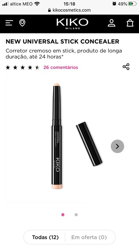 NEW UNIVERSAL STICK CONCEALER