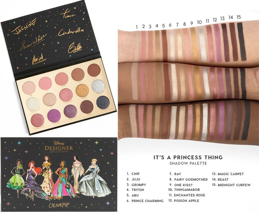 Beauty Colourpop Disney Designer Collection