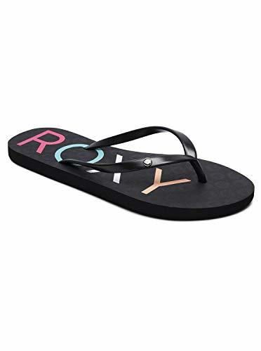 Roxy Sandy II, Zapatos de Playa y Piscina para Mujer, Negro